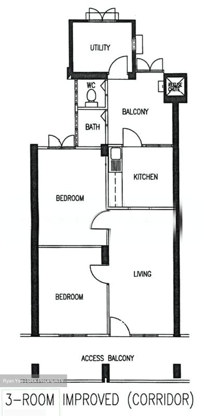 Blk 157 Meiling Heights (Queenstown), HDB 3 Rooms #589383561